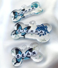 Load image into Gallery viewer, Blue Butterfly Tag