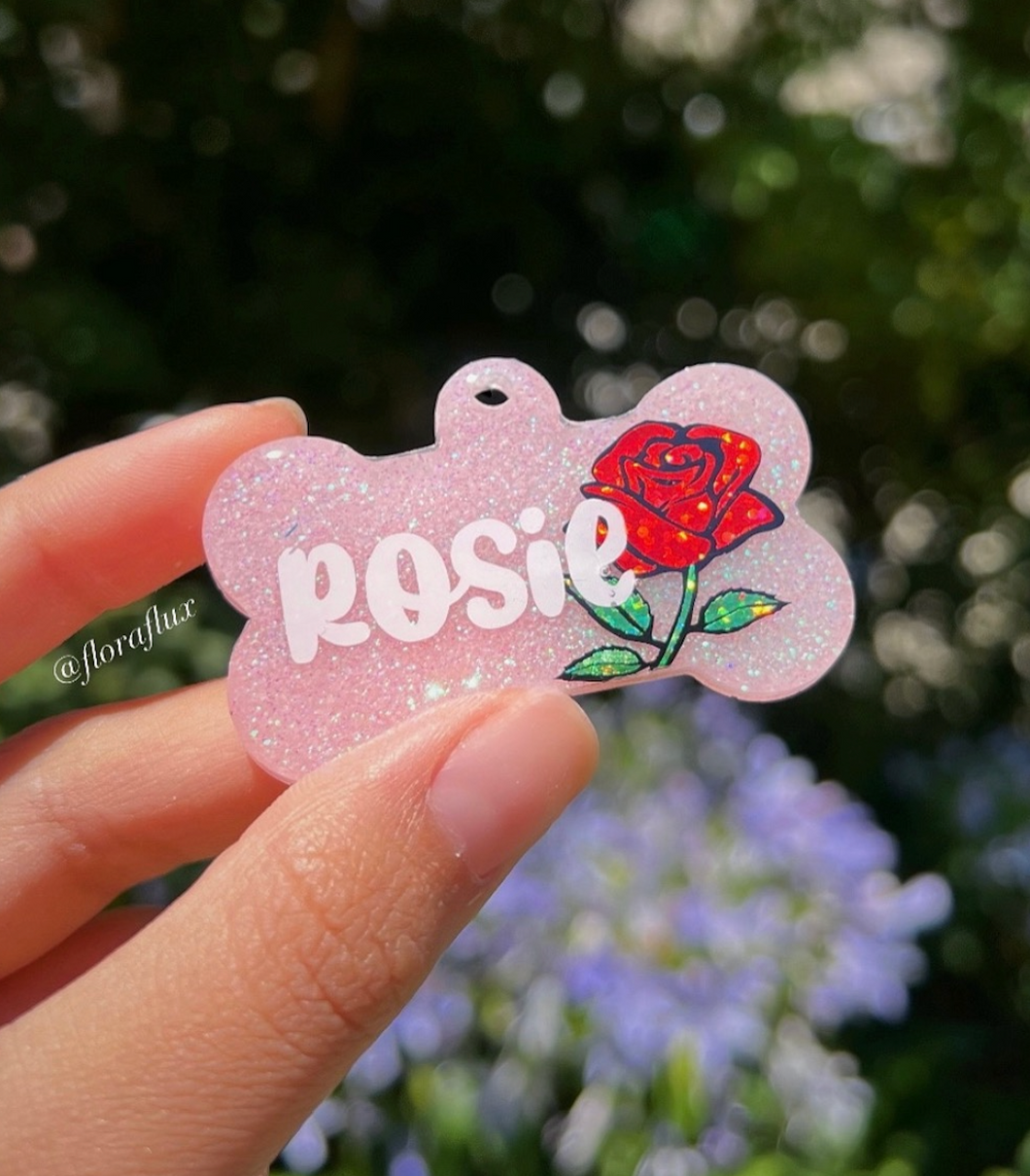 Royal Rose Tag